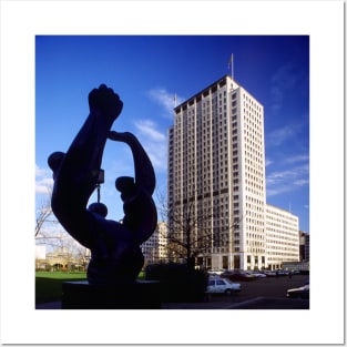 The Shell Centre, London. Posters and Art